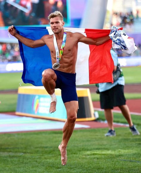 Olympic Athletes Men, Kevin Mayer, Athletics Track, Nike Slippers, Mens Body, Triple Jump, Olympic Athletes, Dont Stop, Instagram Outfits