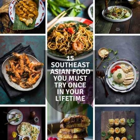 15 Southeast Asian Food You Must Try Once In Your Lifetime Southeast Asian Food Recipes, Southeast Asia Food, South East Asian Food, South East Asian Recipes, Southeast Asian Food, Shrimp Crepes, South Asian Food, Raya Party, Instant Pot Asian Recipes