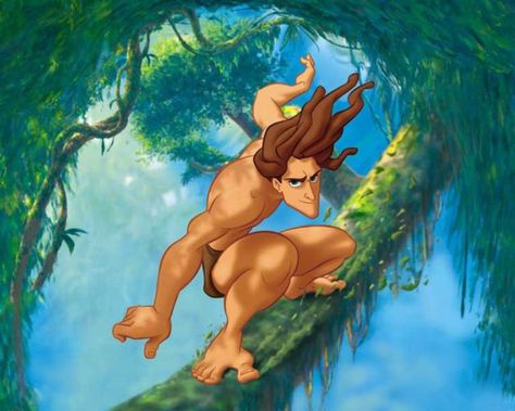 Tarazan Best Disney Songs, 90s Disney Movies, Tarzan Disney, Tarzan Of The Apes, Lilo Und Stitch, Tarzan And Jane, Walt Disney Characters, Disney Characters Wallpaper, Movie Plot