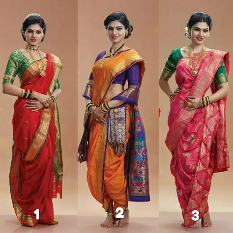 Kasta saree... Nauvari Maharashtra Maharashtra Saree Style, Navari Saree Design, Nauvari Kasta Saree, Maharashtrian Nauvari Saree Look, Nauvari Saree Types, Navari Saree Draping Styles, Nauvari Saree Peshwai, Marathi Style Saree Draping, Nawari Saree Look