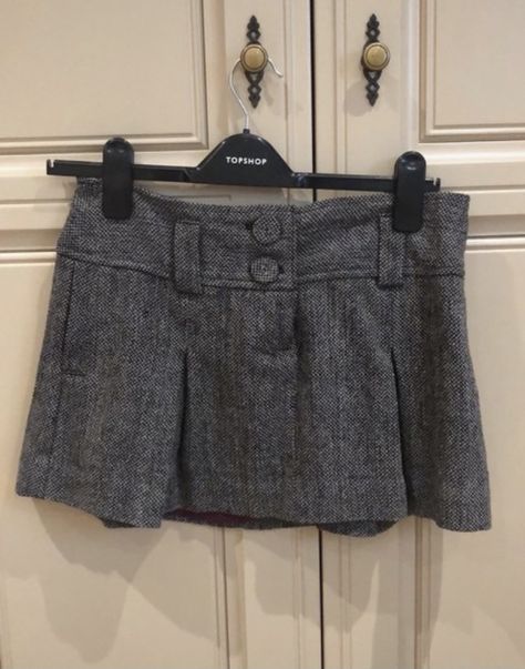 Vintage Pleated Mini Skirt, Grey Pleated Mini Skirt, Black Grunge Pleated Mini Skirt, Harajuku Mini Skirt For School, Coquette Plaid Skirt, Harajuku Pleated Mini Skirt, Wool Skirt, Crochet Skirt, Skirt Outfit