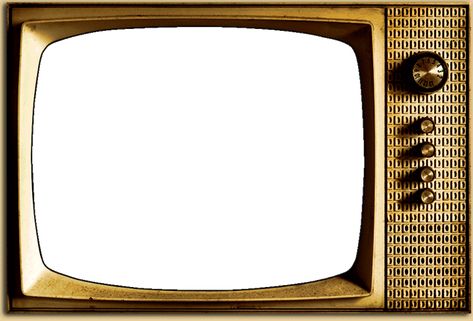 Television Png, Old Television, Old Picture Frames, Vintage Television, Television Set, Free Overlays, Tv Icon, Png Aesthetic, Tv Frame