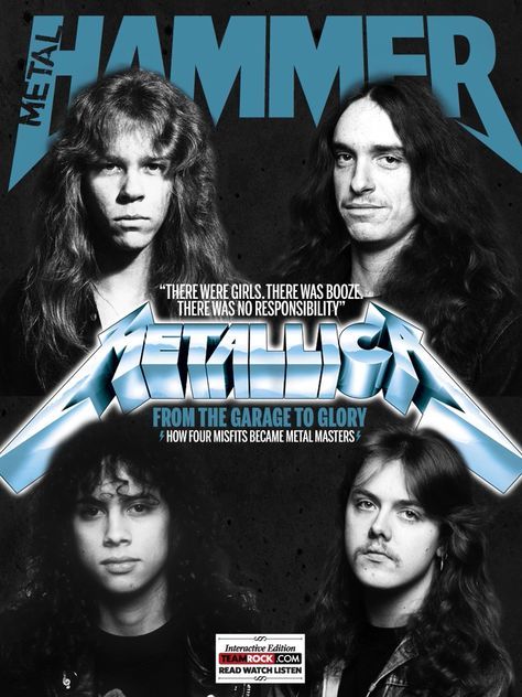 Kirk Metallica, Metallica Logo, Metallica Art, Groove Metal, No Apologies, Heavy Metal Art, Christian Rock, Metal Magazine, Love Band