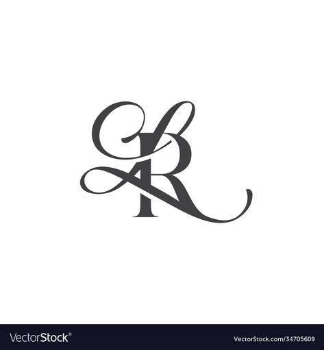 R Letter Logo, R Letter, Monogram Design, Type Setting, Letter Logo, Transparent Png, Design Element, Vintage Signs, Png Images