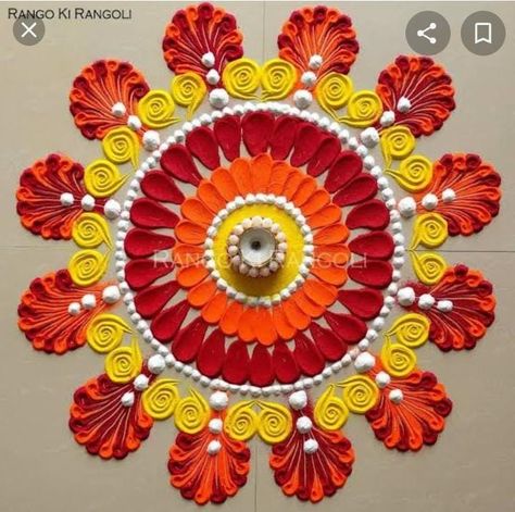 Best Rangoli Designs, Dhanteras Rangoli, Best Rangoli, Rangoli Photos, Travel To Thailand, Easy Rangoli Designs Videos, Very Easy Rangoli Designs, Rangoli Easy, Rangoli Designs Photos