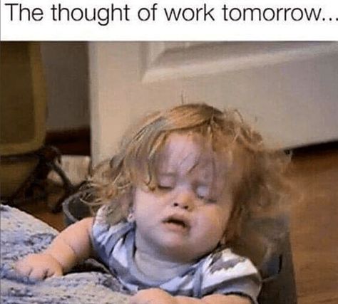 Work Tomorrow, I Know, Humor, Memes, Wall, Humour