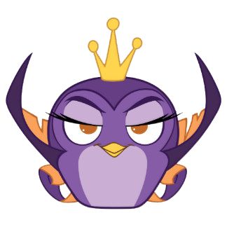 Angry Birds Characters, Bad Princess, Angry Birds Stella, Ombre Wallpaper Iphone, Angry Birds Movie, Ombre Wallpapers, Purple Bird, Bird Clipart, Angry Bird