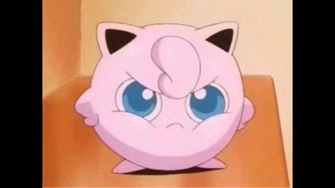 Angry Anime Face, Pokemon Faces, Pokemon Jigglypuff, Smart Coat, Pokemon Memes, Cartoon Faces, Pokemon Drawings, New Pokemon, Pokemon Games