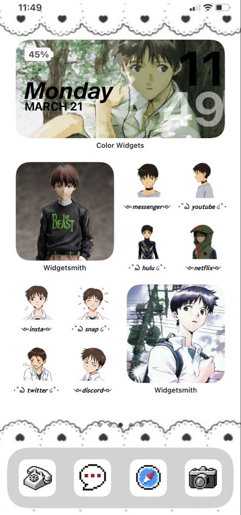 Evangelion Iphone Layout, Neon Genesis Evangelion Phone Layout, Anime Ios 16 Layout, Evangelion Homescreen, Anime Phone Layout, Layout Phone, Shinji Ikari, Phone Layouts, Architecture Wallpaper