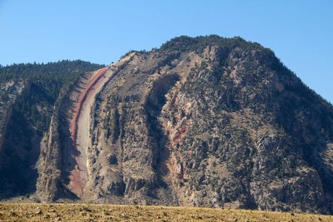 Devil's Slide is an unusual cliff rock formation on the side of Cinnabar Mountain. European Trips, Montana Trip, Only In Your State, Montana Vacation, Montana Travel, Big Sky Montana, Trip Destinations, Rock Hunting, Road Trip Routes