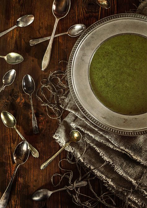 Wight's soup | Witcher Kitchen - Fan Project Witcher Food, Fantasy Cooking, Literary Food, Tavern Food, Dnd Food, Sorrel Soup, Cozy Food, Historical Recipes, Medieval Recipes