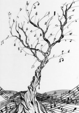 Did you know that music can affect everything you do throughout your average day? Or that music can affect the healing process? How about the way you shop or how long you shop for? Lets explore how! Music Tree, Music Drawings, Music Ed, Music Tattoo, Music Tattoos, Musical Art, Desenho Tattoo, Musical Notes, Blink 182