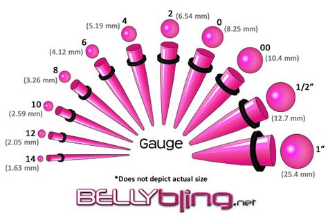 Gauges sizes Ear Gauge Sizes, Gauges Size Chart, Gauge Sizes, Ear Peircings, Ear Stretching, Piercing Chart, Tapers And Plugs, Ear Gauge, Piercing Inspo