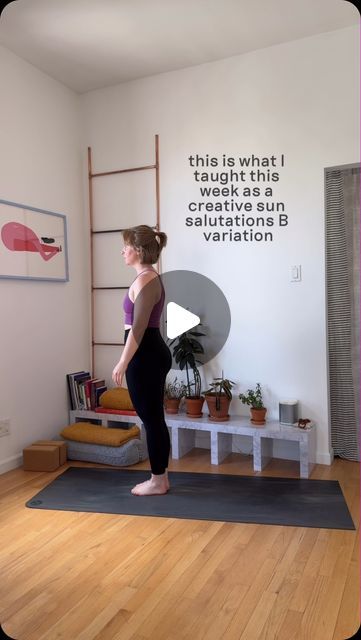 Leah Friedlander on Instagram: "I love to take the traditional sequences in yoga and add a thoughtful twist. My class this week highlighted plank as a shape for strength and transition. This section of class was a fun way to incorporate plank into the Sun B variation.   How do you get creative with your sequence in class?   #yogateacher #yogateacher #accessyoga #comeasyouare #sunsalutations" Sun A Variations, Creative Yoga Transitions, Creative Yoga Sequence, Fun Yoga Transitions, Yoga Transitions, Vinyasa Yoga Sequence, Yoga Light, Yoga Vinyasa, Yogi Bear