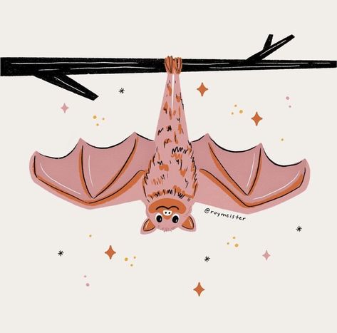 Cute Bat Hanging Upside Down Drawing, Halloween Bat Illustration, Bee Infographic, Mcm Halloween, Bats Halloween Art, Halloween Shuffle, Book Bricks, Bats Illustration, Bat Illustration