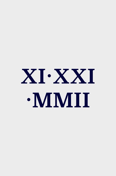 XI​·​XXI​·​MMII Roman Tattoo, Small Pretty Tattoos, Small Tattoos For Guys, Puma Logo, Pretty Tattoos, Roman Numerals, Small Tattoos, Tattoos For Guys, Tech Company Logos