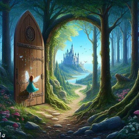 Fairy Garden Background, Element Powers, Fairy Tale Landscape, Unicorn Fairy, Fairy World, Hey Siri, Fantasy Witch, Magical Realism, Awesome Wallpapers