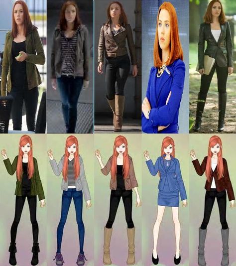 Natasha Romanoff Captain America: Winter Soldier Outfits Natasha Romanoff Costume, Avengers Outfits Women, Natasha Romanoff Cosplay, Natasha Romanoff Inspired Outfits, Natasha Romanoff Outfit Ideas, Natasha Romanoff Outfit Style, Soldier Outfit, Natasha Romanoff Outfit, Natasha Romanoff Casual Outfit