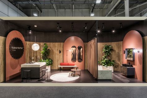 Gallery of Bespoke Romance Showroom / pc-|< Paolo Cesaretti arch - 2 Material Showroom, Sanitary Showroom, Marble Showroom, Tiles Showroom, Design Showroom, Stall Design, Showroom Display, Tile Showroom, Showroom Interior Design