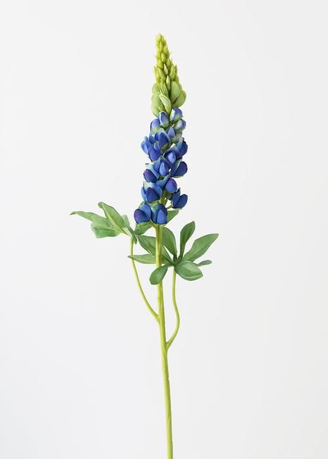 Blue Lupine Flowers, Artificial Wildflowers, Lupin Flower, Blue Lupine, Floral Reference, Diy Flower Projects, Flower References, Lupine Flowers, Fake Hydrangeas