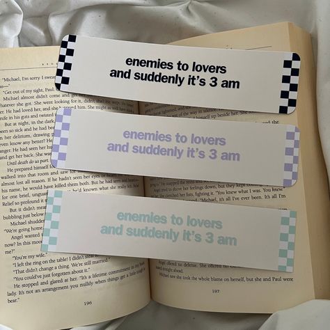 Book Lovers Club Bookmark | Enemies to Lovers Bookmark | Romance Bookmark | Cute Bookmark | Gift For Book Lover | Book Club | Spicy Romance Bookmark Ideas Aesthetic, Preppy Books, Romance Bookmark, The Weeknd Wallpaper Iphone, Cool Bookmarks, Bookmarks Quotes, Spicy Romance, Book Marker, Cute Bookmark