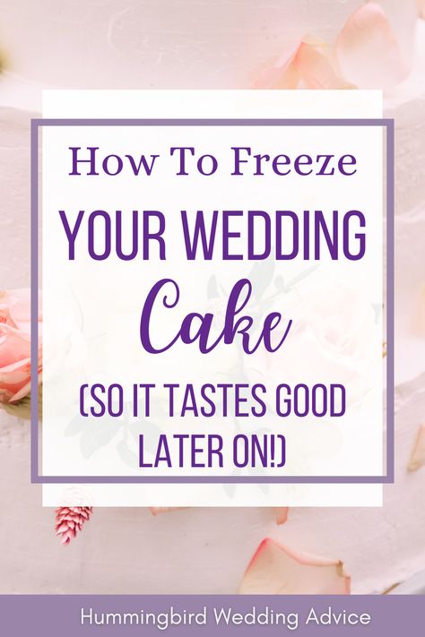 Many couples want to freeze their wedding cake after their weddings so they enjoy their dessert leftovers months after their wedding. If you want to freeze your wedding cake the right way, this post lays out the steps to freeze your cake for you. It also goes into the types of wedding cakes that will freeze well, risks you take when you freeze your wedding cake, and the types of wedding cakes that do not freeze well. // wedding cakes // wedding leftovers // bride // groom // traditions // weddin How To Preserve Wedding Cake Top, How To Preserve Wedding Cake, How To Freeze Your Wedding Cake, Freeze Wedding Cake Top, Freeze Wedding Cake, Freezing Wedding Cake, How To Freeze Wedding Cake Top, How To Freeze Wedding Cake, Best Wedding Cake Frosting