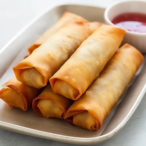 Similar to Chinese spring rolls, beef lumpia is a popular Filipino starter. Crispy savoury rolls are packed with flavour and make for a great party appetiser or after-school snack.  In the Philippines, lumpia is one of the most common dishes served at gatherings and celebrations. Although typically made using pork, this lumpia recipe uses beef […] The post Beef Lumpia appeared first on Scrumptiously. Beef Lumpia Recipe, Chinese Spring Rolls Recipe, Beef Lumpia, Filipino Food Party, Chinese Spring Rolls, Honey Chilli Potato, Lumpia Recipe, Spring Rolls Recipe, Chinese Snacks