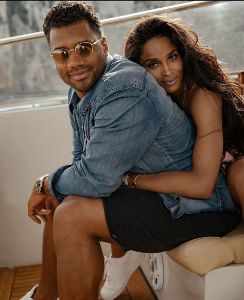 Black Marriage, Ciara And Russell Wilson, Ciara And Russell, Brown Girls Makeup, Black Entrepreneurs, Stylish Celebrities, Black Love Couples, Russell Wilson, Brown Girl