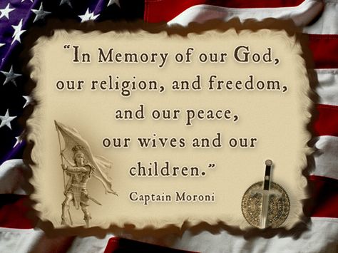 Title of Liberty Title Of Liberty, Captain Moroni, Teaching Respect, Book Of Mormon Scriptures, Lds Memes, Independence Day Quotes, Jesus Christ Quotes, Christ Quotes, Lds Quotes