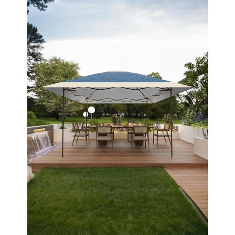 Discover the ultimate outdoor shelter with our 13*13FT edgeless canopy. Crafted with high-quality 150D Oxford fabric for superior durability. Say goodbye to flimsy canopies - our no-edge canopy offers maximum coverage and style. Perfect for any outdoor event or gathering. Easy to set up and take down, it's a must-have for all your outdoor adventures. Elevate your outdoor experience with our premium no-edge canopy - get yours today! Pop Up Beach Tent, Sun Shade Canopy, Instant Tent, Canopy Tent Outdoor, Gazebo Tent, Outdoor Shelters, Garden Beach, Pop Up Canopy Tent, Gazebo Pergola