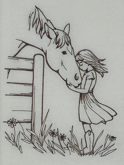 Country Easy Drawings, Cute Horse Drawing Easy, Cowgirl Doodles, Horse Drawing Simple, Rodeo Painting, Cowgirl Drawings, How To Draw A Horse, Simple Horse Drawing, Cute Horse Drawing