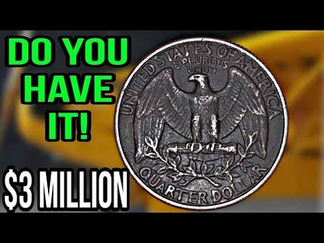 Most valuable Washington quarter dollars top 4 rare coins in the world worth a lot of money! - YouTube Rare 50p Coins Value, Silver Dollar Coin Value, Rare British Coins, Valuable Wheat Pennies, Old Coins Price, Old Pennies Worth Money, Old Coins Value, Rare Pennies, Valuable Pennies