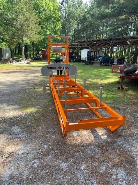 Wood Hog Sawmill - Personal Sawmills, Sawmill, Portable Sawmill Milling Lumber, Homemade Sawmill, Portable Bandsaw Mill, Saw Mill Diy, Sawmill Projects, Portable Chainsaw Mill, Homemade Bandsaw Mill, Sawmill Lumber, Portable Saw Mill