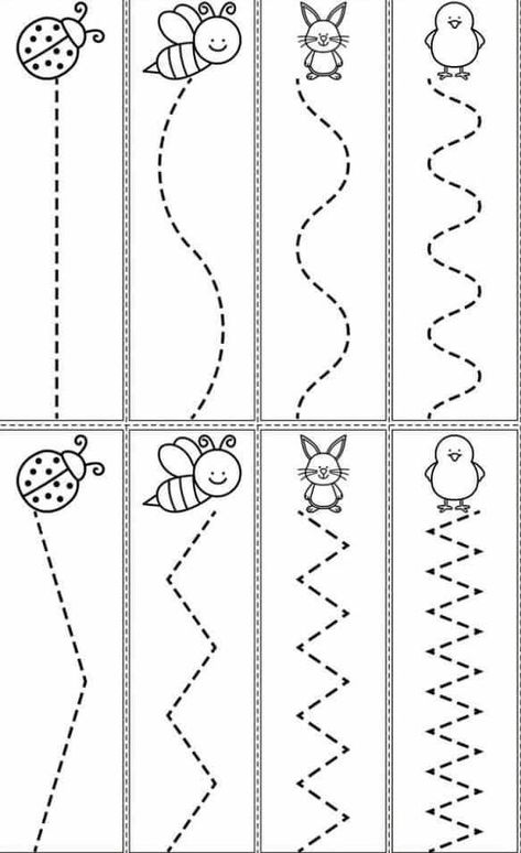 Tk Worksheets Free Printable, Free Pre Schooler Worksheet, Pre Writing Worksheets Free, Rozpoznawanie Liter, Kertas Kerja Prasekolah, Homeschool Preschool Activities, Tracing Worksheets Preschool, Kids Worksheets Preschool, Pre Writing Activities