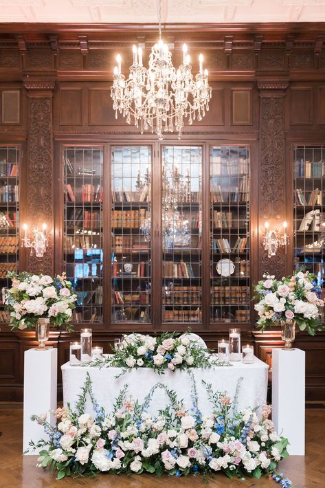 Casa Loma, Castle, Reception, Toronto, Wedding Summer Sunset Engagement Photos, Classic Wedding Ceremony, Casa Loma Wedding, Castle Reception, Grey Wedding Decor, Fairy Tail Wedding, Kate Spade Bridal, Library Room, Groom And Groomsmen Attire