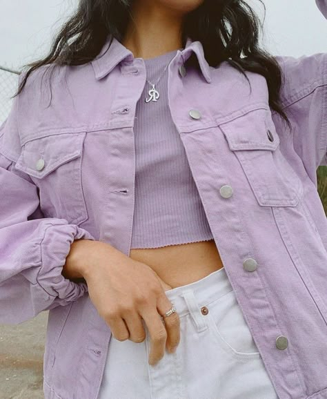 Lavender Outfit, Outfit Elegantes, Stylish Fall Outfits, Casual College Outfits, Mode Abaya, Purple Outfits, Easy Trendy Outfits, Simple Trendy Outfits, Modest Fashion Outfits