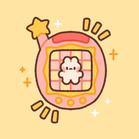 bunnygotchi ✨💖 did you ever have a tamagotchi? i used to have some as a kid and now as an adult ive started to collect them! #cutearteveryday #pastelart #bunnyart #kawaiiart #digitaliustration #tamagotchi #tamagotchiart #mametchi #bunnyrom #knickknack Tomagatchi Art, Cute Branding Design, Tamagotchi Illustration, Tamagotchi Drawing, Bunny Art Cute, Tamagotchi Art, Tamagotchi Aesthetic, Tamagotchi Characters, Aesthetic Highlight Covers Instagram Pink