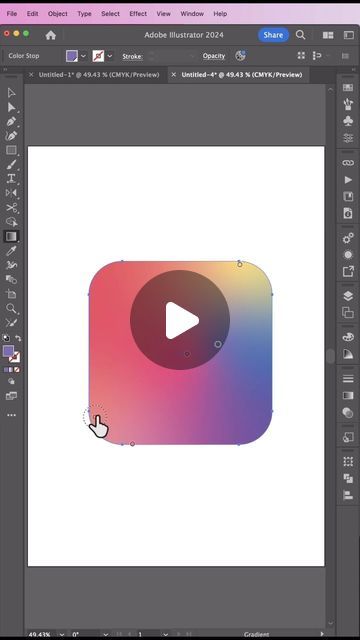 Gradient In Illustrator, Freeform Gradient, Illustrator Tricks, How To, Adobe Photoshop, How To Use, Adobe Illustrator, Illustrator, Photoshop