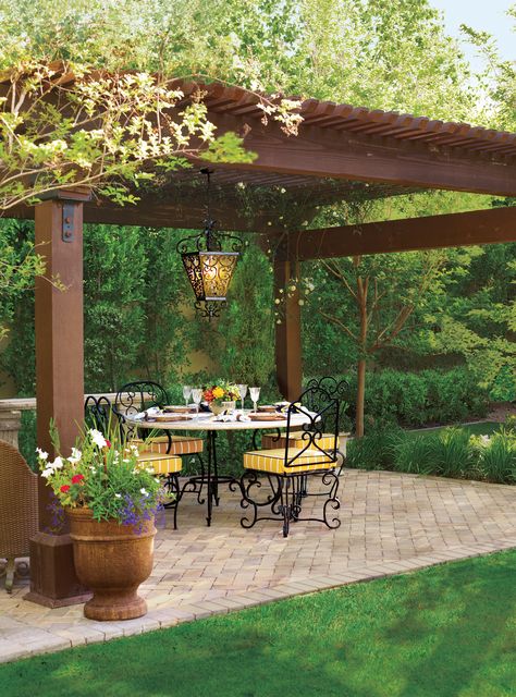 Diy Pathway, Landscape Pavers, Brick Patio, Patio Pavers, Magic Garden, Brick Patios, Web Images, Pergola Plans, Pergola Patio