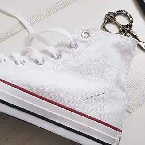 Converse Embroidery Pattern, Embroider Converse High Tops, How To Embroider On Converse, How To Embroider Converse Shoes, Embroidered Converse High Tops Diy, Embroidery Sneakers Diy, Embroider Shoes Diy, How To Embroider Converse, Embroidery On Shoes Diy