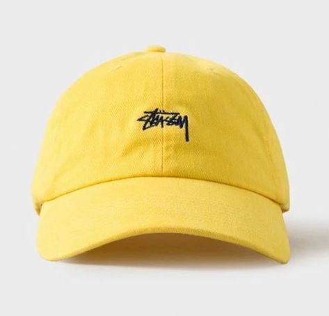 Stussy Strapback Cap Yellow Preppy and street mashup!  #stussy #strapback #yellow #streetwear #streetfashion #menswear #ootdmen #outfitoftheday #urbanwear #fashionkiller #dope #wdywt #menwithstreetstyle #streetweardaily #streetwearclothing #streetwears #streetwearstyle #shopstreetwear Stussy Cap, Stussy Clothing, Yellow Preppy, Golf Camp, Yellow Streetwear, Mad Hat, Dope Hats, Mens Hats Fashion, Fashion Edgy