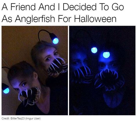 Makeup Zombie, Angler Fish, School Looks, Monster Party, Creative Halloween Costumes, Halloween Make, Costume Halloween, Halloween Outfits, Halloween Makeup