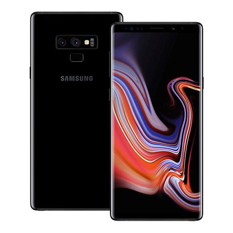 Samsung Galaxy Note 9 SM-N960F/DS 128GB/6GB (Midnight Black) 6.4” QHD+ sAMOLED Factory Unlocked GSM (No CDMA) - International Version (No Warranty in The USA) Samsung Not 9, Samsung S10+ Wallpaper, Samsung Note 9, T Mobile Phones, Phone Store, Unlocked Cell Phones, Samsung Galaxy J3, Cellular Phone, Samsung Galaxy Note 8