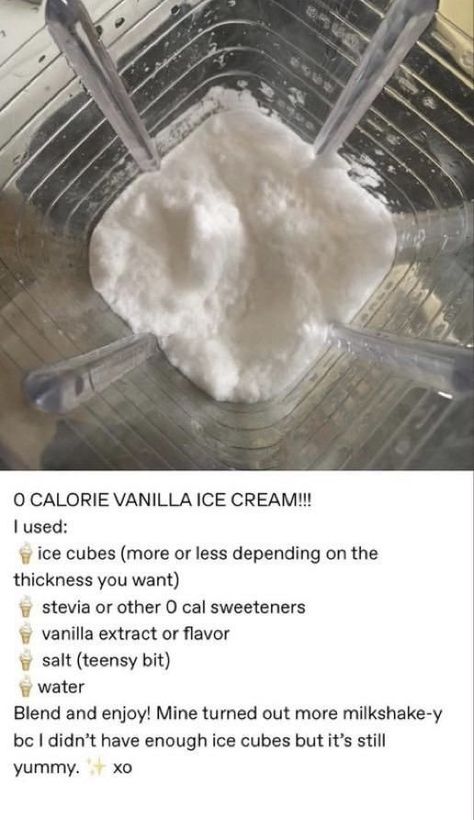 L0w Cal Recipe, Ice Cream Low Calorie, Low Cal Foods, Low Cal Recipe, Low Cal Ice Cream, Low Calorie Ice Cream, Low Cal Snacks, Super Low Calorie, Food Calorie Chart