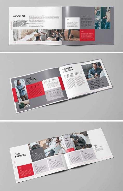 A5 Landscape Brochure Design, Landscape Document Layout, Book Inner Page Design, Landscape Report Design, Document Layout, Architecture Brochures, Process Book, Indesign Brochure, Report Layout