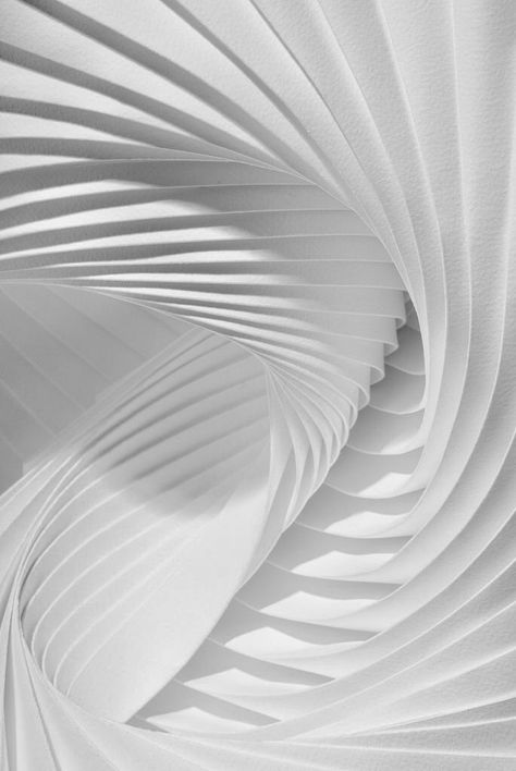 Layers Aesthetic, Texture Inspiration, Aesthetic Beauty, Shades Of White, Paper Sculpture, White Aesthetic, Light And Shadow, Architecture Photography, 3d Art