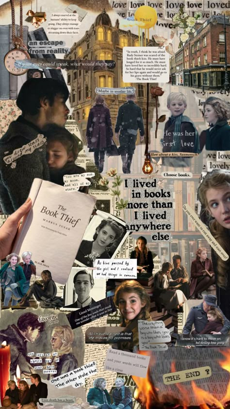 The book thief Thief Aesthetic, Book Thief, Book Bucket, Winter Books, The Book Thief, Real Friends, I Love Books, Book Characters, Quote Aesthetic