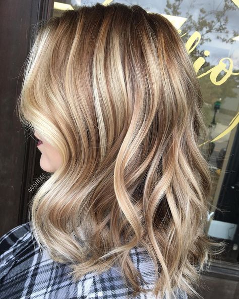 Fall Blonde Hair Color, Fall Blonde Hair, Fall Blonde, Low Maintenance Hair, Long Blonde, Brown Hair With Highlights, Hair Color Balayage, Wedding Idea, Light Brown Hair