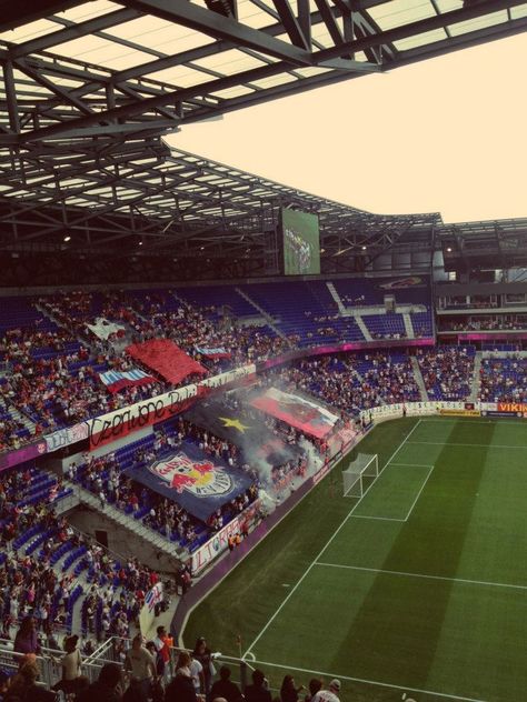 New York Red Bulls. New York Red, New York Red Bulls, 2023 Vision, Soccer Pictures, Big Apple, Best Cities, Baseball Field, Red Bull, York City