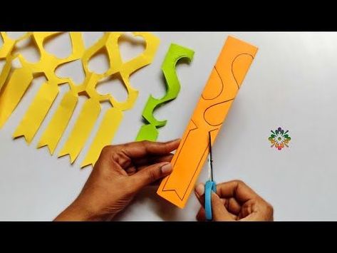 Diwali Board Decoration Ideas For School, Navarathri Decorations, Origami Deco, Paper Flower Bouquets, Diy Crafts For School, Newspaper Crafts Diy, Origami Mobile, Paper Flower Wreaths, School Board Decoration